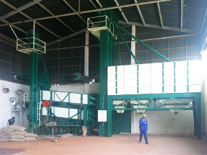 Cụm thiết bị chế biến cà phê nhân